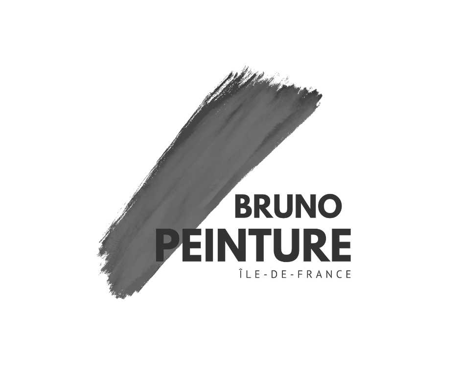 logo bruno peinture noir blanc